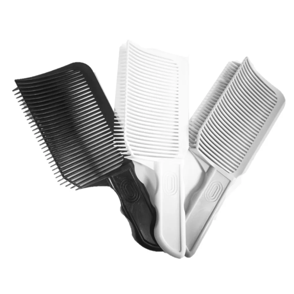 Barber Fade Combs Hair Cutting Positioning Comb Clipper Men Flat Top Hair Comb For Novice Barber Pet Styling Tool