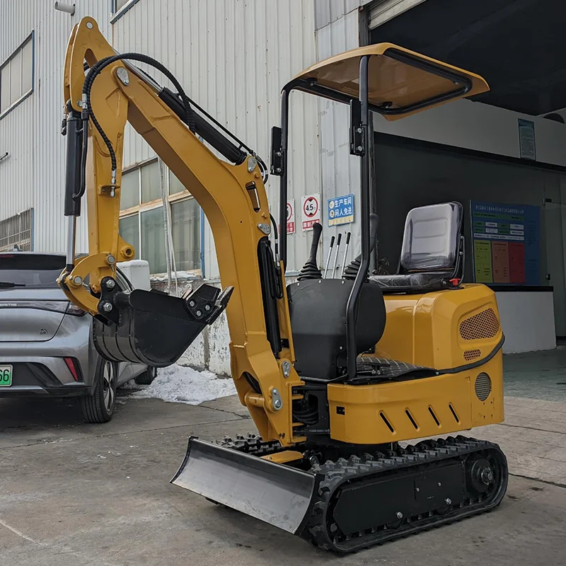 Customized 1.2 ton Hot Sale Mini Excavator CE EPA Approved Low Emission digger Direct Factory