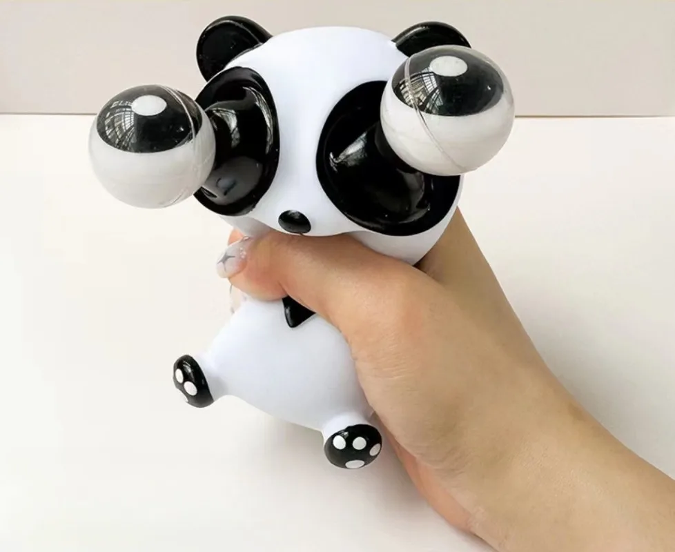 

Новый странный артефакт декомпрессии с пандой, выскакивающий глаза дракон, креативный забавный дизайн, декомпрессионная игрушка-щипцы