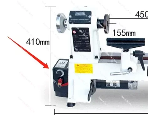 Woodworking lathe stepless speed controller