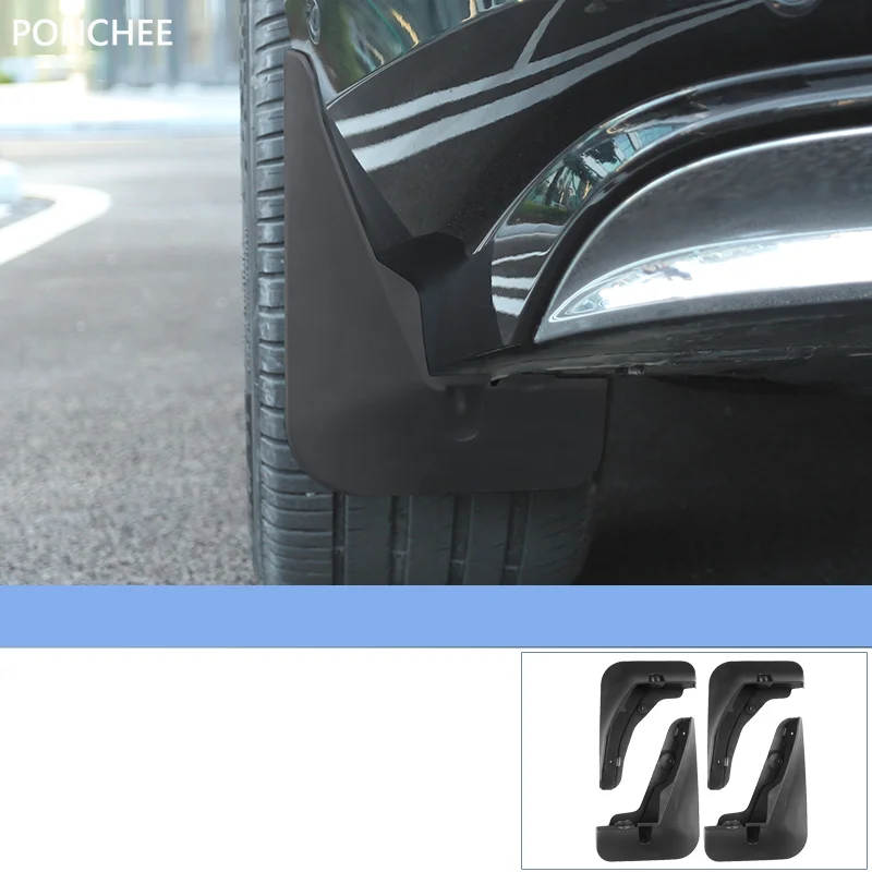 

Для ZEEKR 7X 2025 брызговик для шин передние и задние колеса брызговики защищают кузов автомобиля, принадлежности для модификации автомобиля