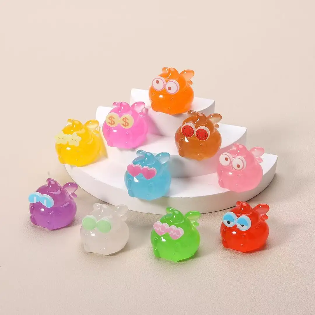 مضيئة الملاك أنبوب لطيف سلسلة هواتف المفاتيح قلادة سيارة معلقة DIY بها بنفسك الراتنج اكسسوارات حقيبة أعمى لعبة تحصيل