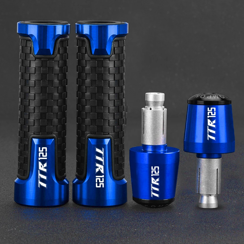 

FOR YAMAHA TTR12 TTR125 TTR 12 125 LW E 1993-2020 2021 2022 2023 Motorcycle 7/8'' 22MM Handle Bar Cap End Plugs Handlebar Grips