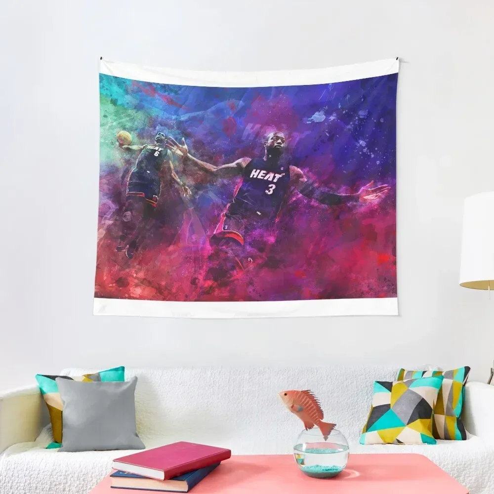 

Wade to James Heat Mixed Media Tapestry Decorative Paintings Aesthetics For Room Room Decoration Accessories Tapestry