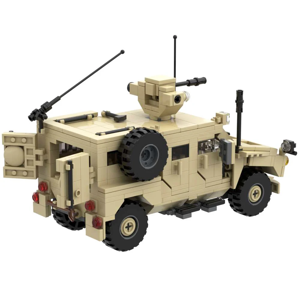 ألعاب كتلة عسكرية من oshkoss ، مجموعة طوب البناء ، مركبة الراب ، تان ، أسلحة Moden ، هدايا أعياد الميلاد وعيد الميلاد