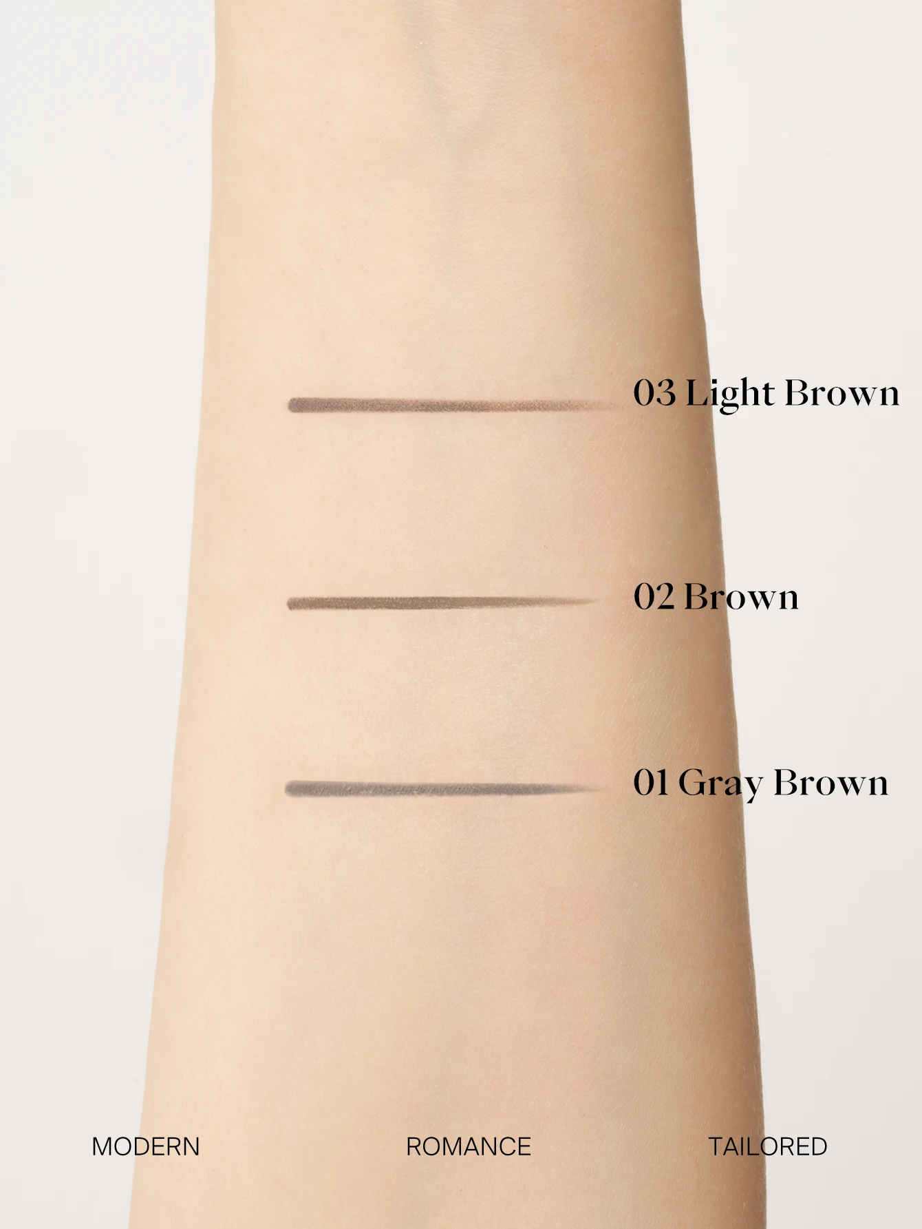 JOOCYEE matita per sopracciglia esagonale morbida resistente all'acqua e al sudore