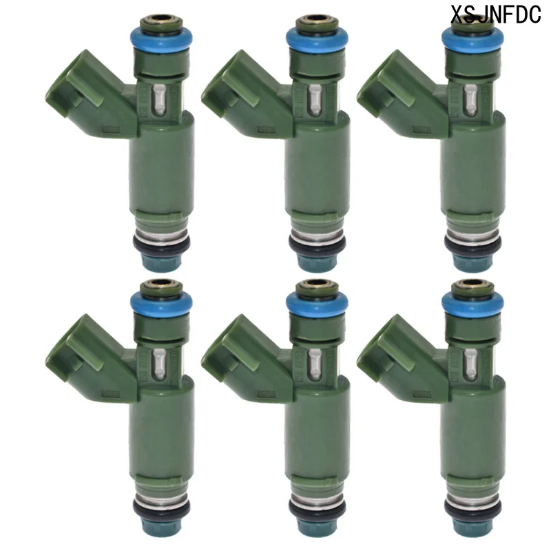 1/6PCS Fuel Injector 1X43-AB for Jaguar X-Type 2.5L 3.0L 2002-2008 V6 1955004011