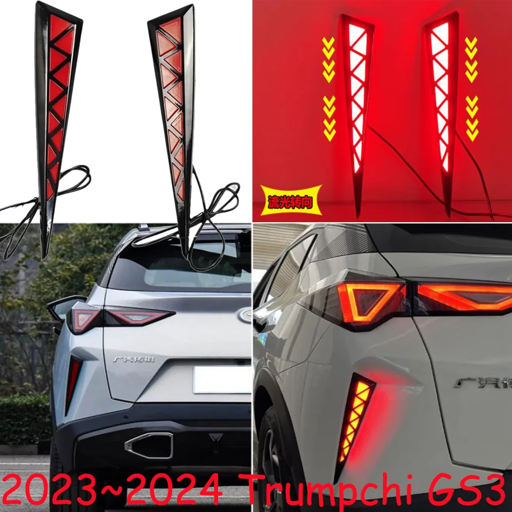 car accessories bumper tail light Trumpchi GS3 Taillight LED Taillamp 2022~2024y Trumpchi GS3 Fog lamp