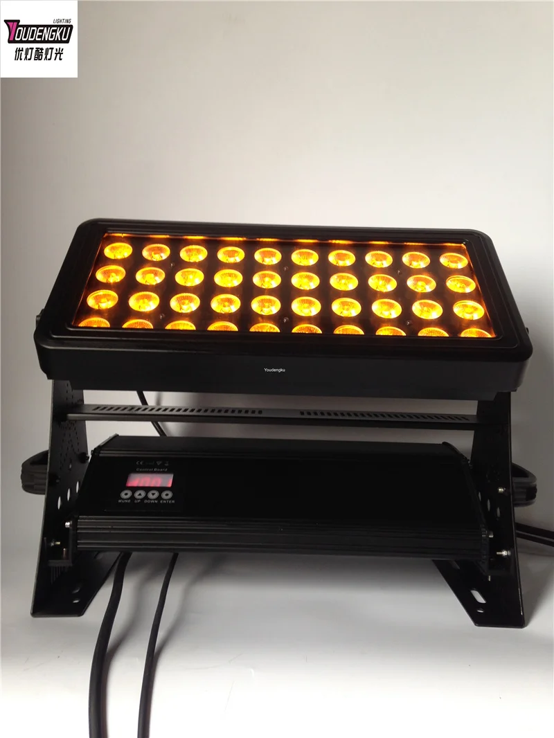 

4 шт. 40*18 Вт 6in1 Rgbwa УФ Dmx City Color Changing Outdoor Led Wash Light Ip65 RGBWA UV city color dj светодиодный светильник