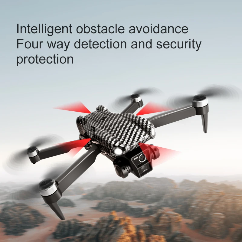 

HD dual-camera smart obstacle-avoidance D3 carbon fiber brushless quadcopter, 2000 mAh battery