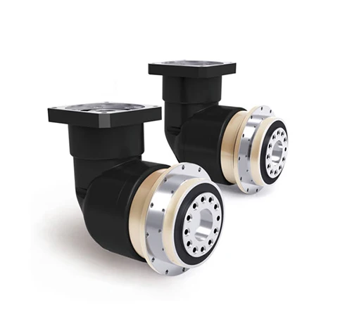 

PHYZ64 Small Right Angle Planetary Gearbox High Precision Round Flange Reducer For Machinery Industries