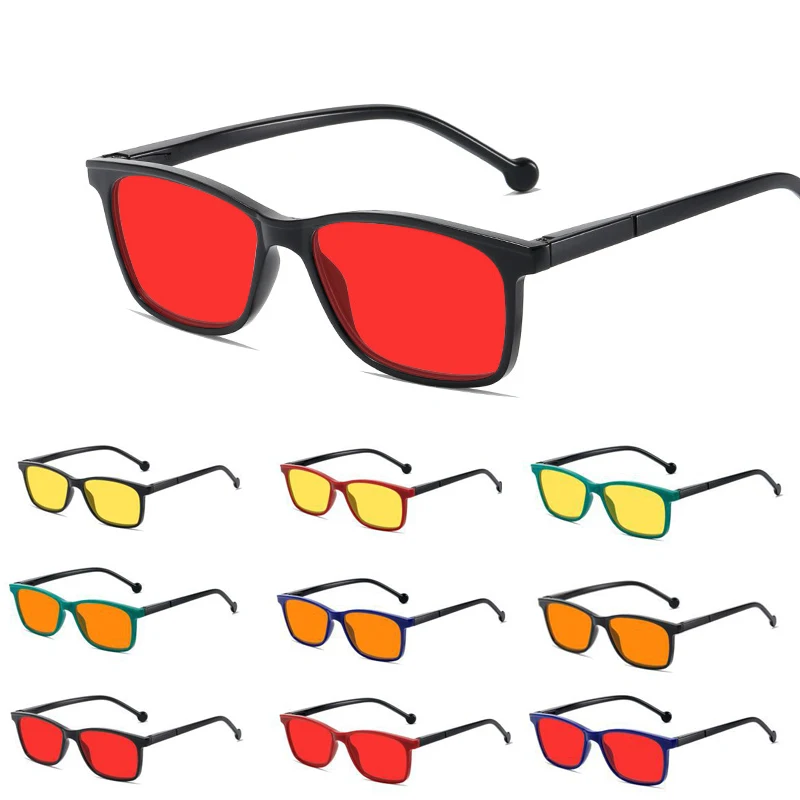 

Ultralight Sports Night Vision Glasses Anti Blue Ray Sleeping Gaming Eyewear Trendy UV400 Glasses for Women Men Goggles