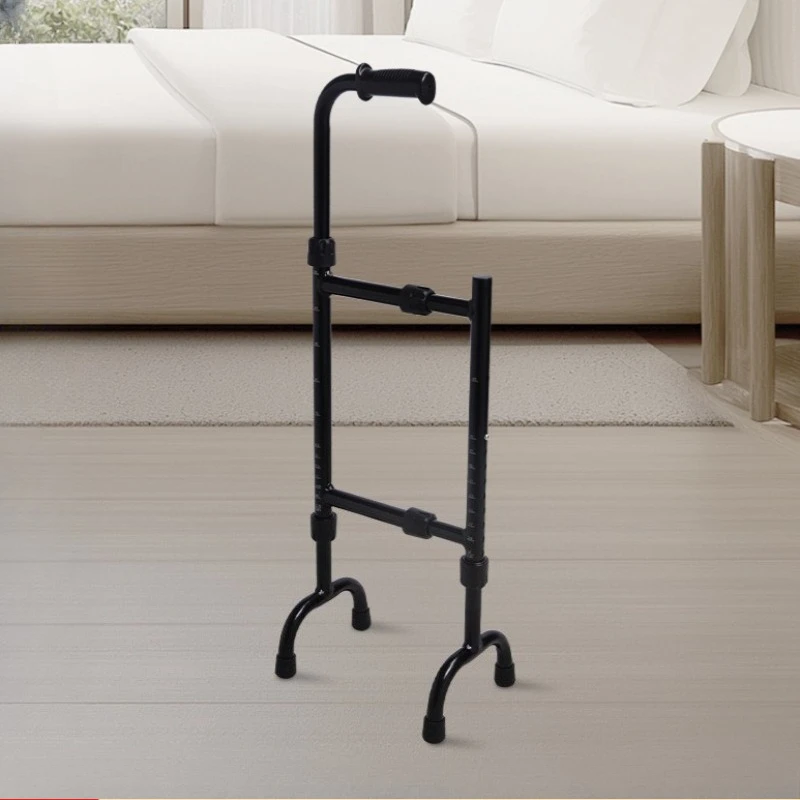Stair Climbing Cane Adjustable Height Safety Step Stools Cane Elderly Toilet Safety Rails Non-slip Walking Stick Training Tools