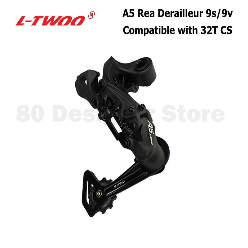 LTWOO 9V 10V Speed Rear Derailleur Trigger Groupset A5 Shifter 1X9S 1x10v Switches 11-32T cassette Compatible SRAM X4, X5, X7,X9