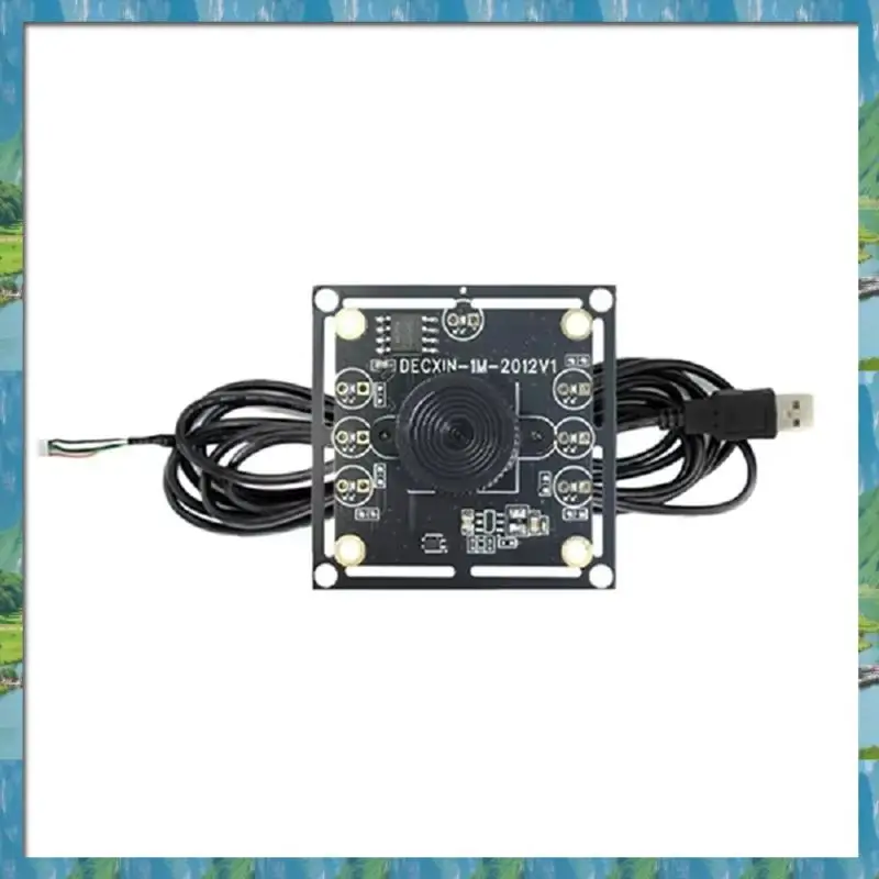 AB07 ГОРЯЧИЙ Новый 3 шт. 100-градусный модуль камеры 1MP OV9732 1280X720 USB бесплатный драйвер ручной фокусировки с кабелем 3 + 2 метра для Winxp/7/8/1