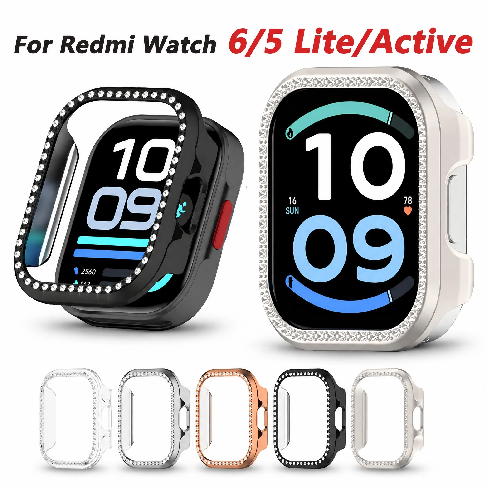 Original Silicone Strap For Redmi Watch 6/5 Active/Lite SmartWatch Sport Bands Correa Bracelet Redmi Watch 6/5 Active/Lite