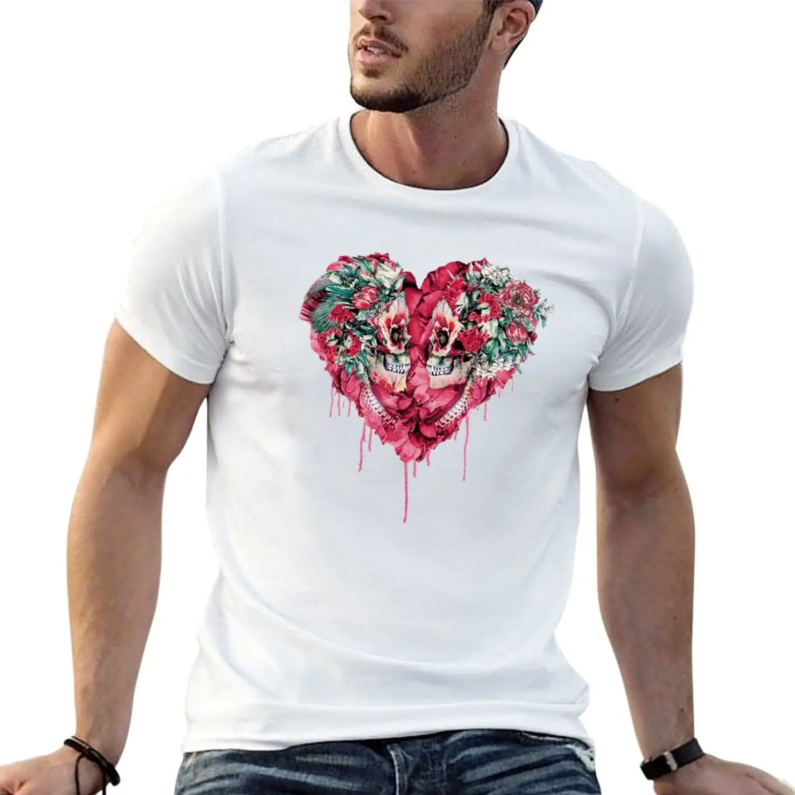 

Forever Love T-Shirt t shirts for man graphic vintage t shirt man casual man t shirt cotton T-shirt
