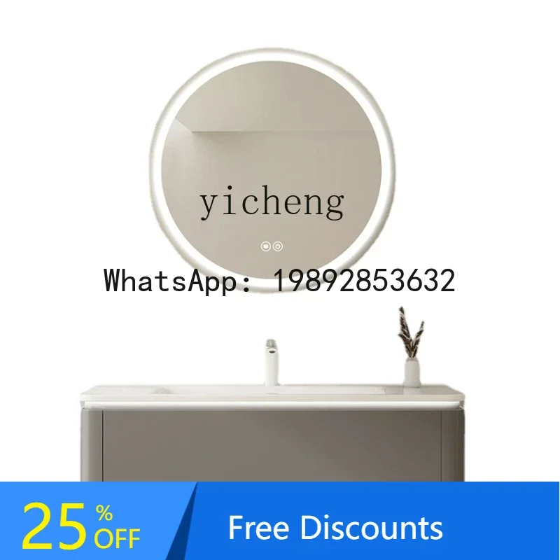 

LYY Bathroom Cabinet Integrated Ceramic Basin Washbasin Cabinet Combination Washstand Sink