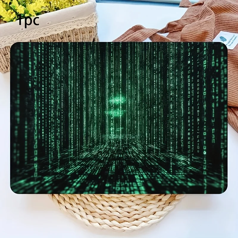 

Digital Water Forest Code - Semi-gloss water washing and scratch-resistant, futuristic design, easy to apply on laptops, cars,