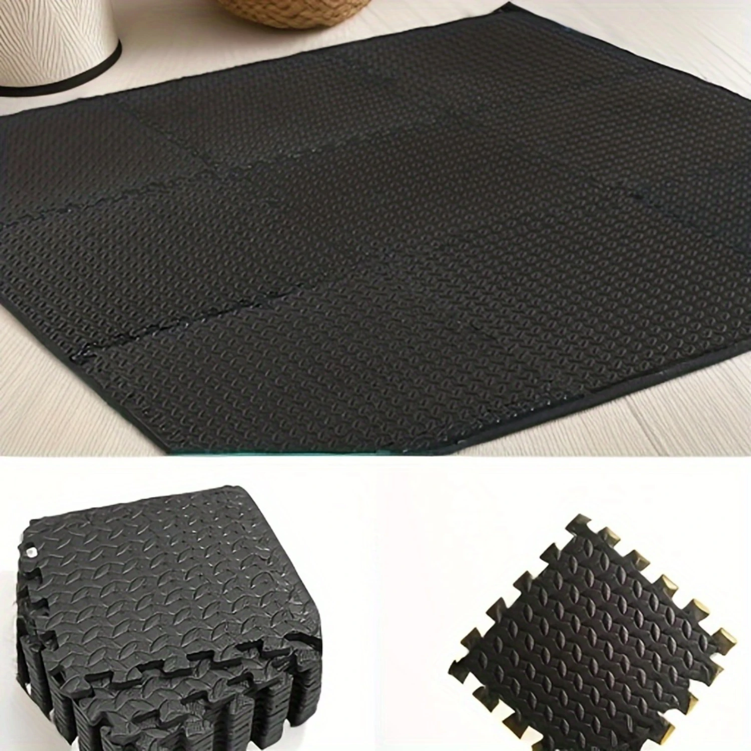 

Premium Floor Soundproofing Pads - 10mm Shock Absorbing Mats, Enhanced Noise Reduction for & Office