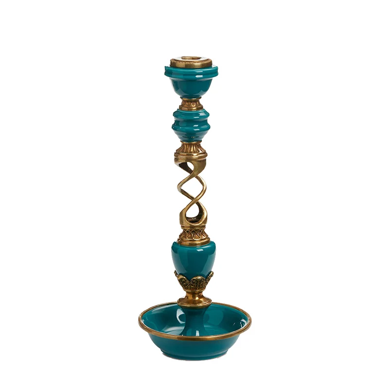 Antique Elegant Candelabra Home Decor Accessories Country Candelabra Tabletop Ornament