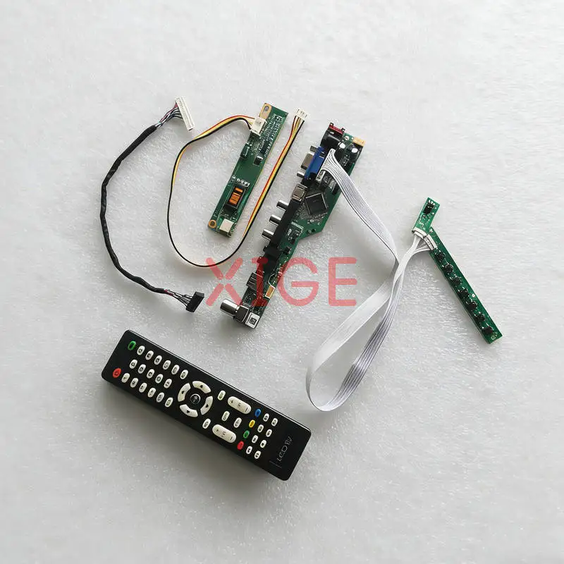 

For LTN170WX N170C2 LTN170X2 LTN170BT08 Matrix Controller Drive Board DIY Kit 1CCFL 1440x900 1440*900 LVDS-30Pin HDMI+VGA+AV+USB