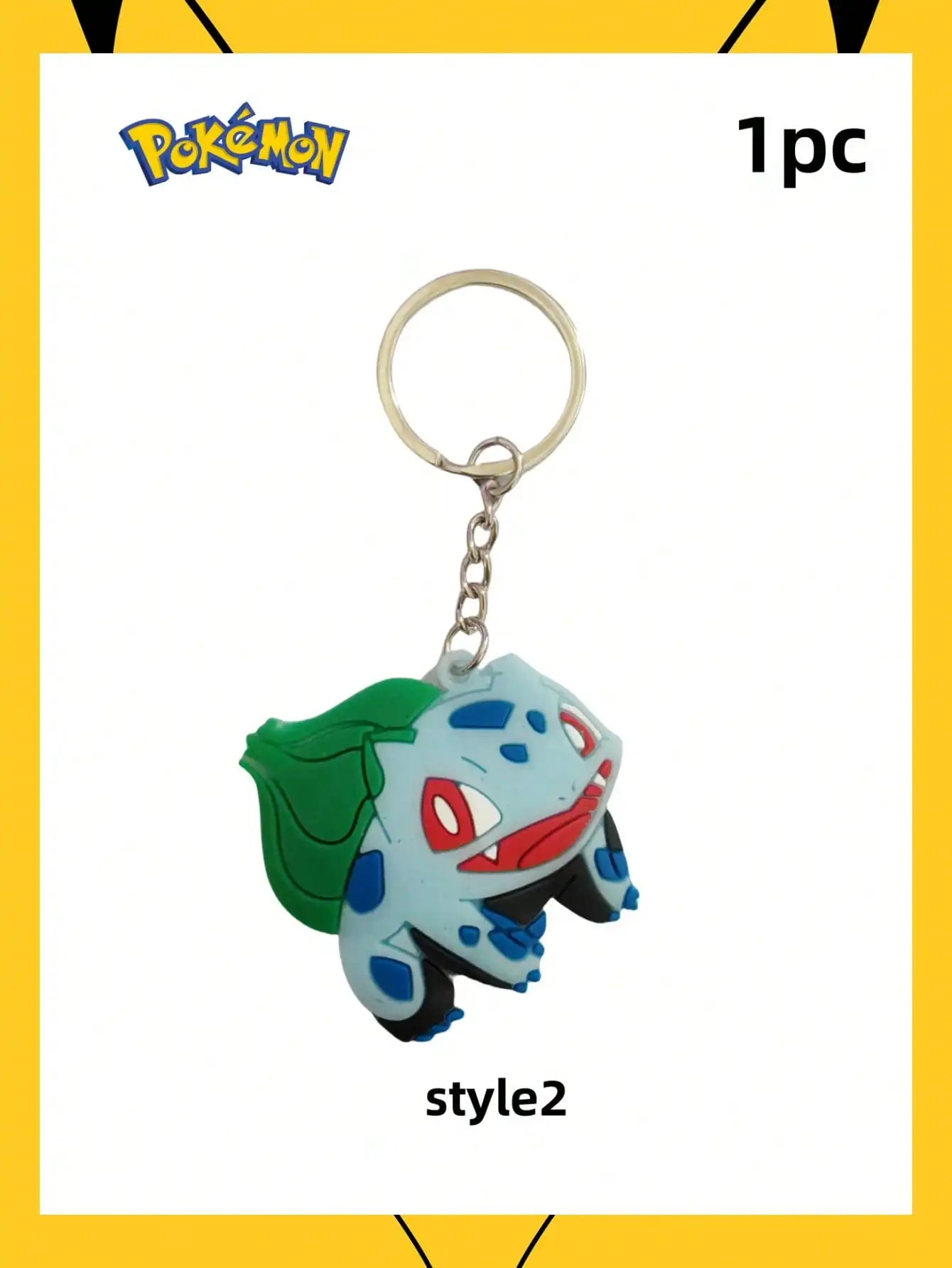 1 قطعة سلاسل المفاتيح البوكيمون MINISO ، ألعاب البوكيمون الحيوانات الأليفة ، المعلقات السيليكون البوكيمون المطاطية الناعمة بيكاتشو PVC ، أفضل هدية العيد ل goo
