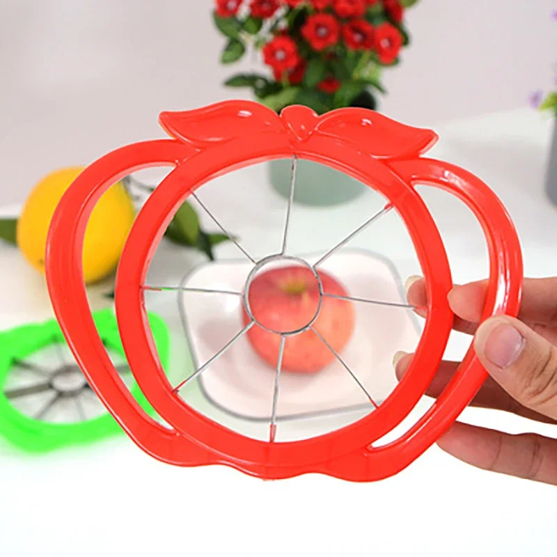 Fruit Slicer Apple Pear Cutter Stainless Steel Knife Corers Remover Vegetable Melon Chopper Peerler Divided Kitchen Cooking Tool