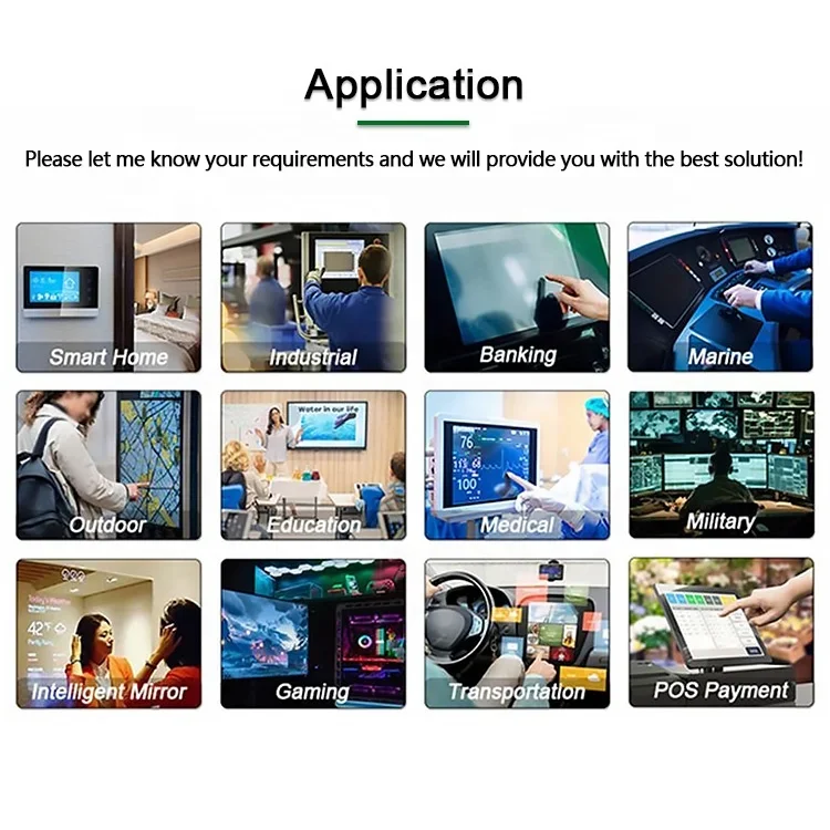 2026 Custom Industrial Grade 17.3 Inch Touchscreen AG AR AF Glass Multi-touch Capacitive Touch Screen Panel Kit For LCD Display