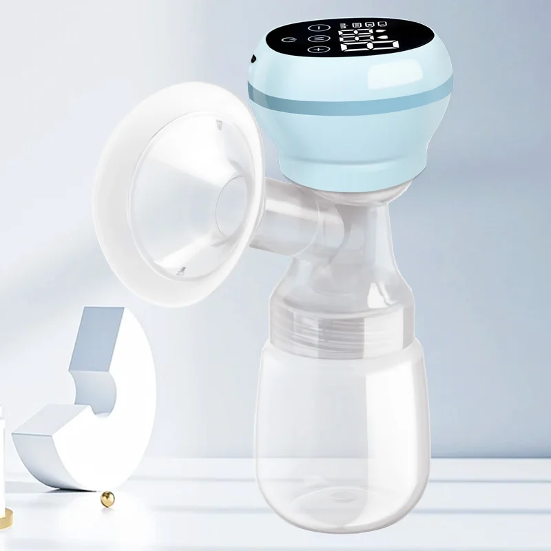 Electric Breast Pump Intelligent Integrated High Suction Breast Pump Breast Milk Postpartum Fortable Painless and Silent Breast