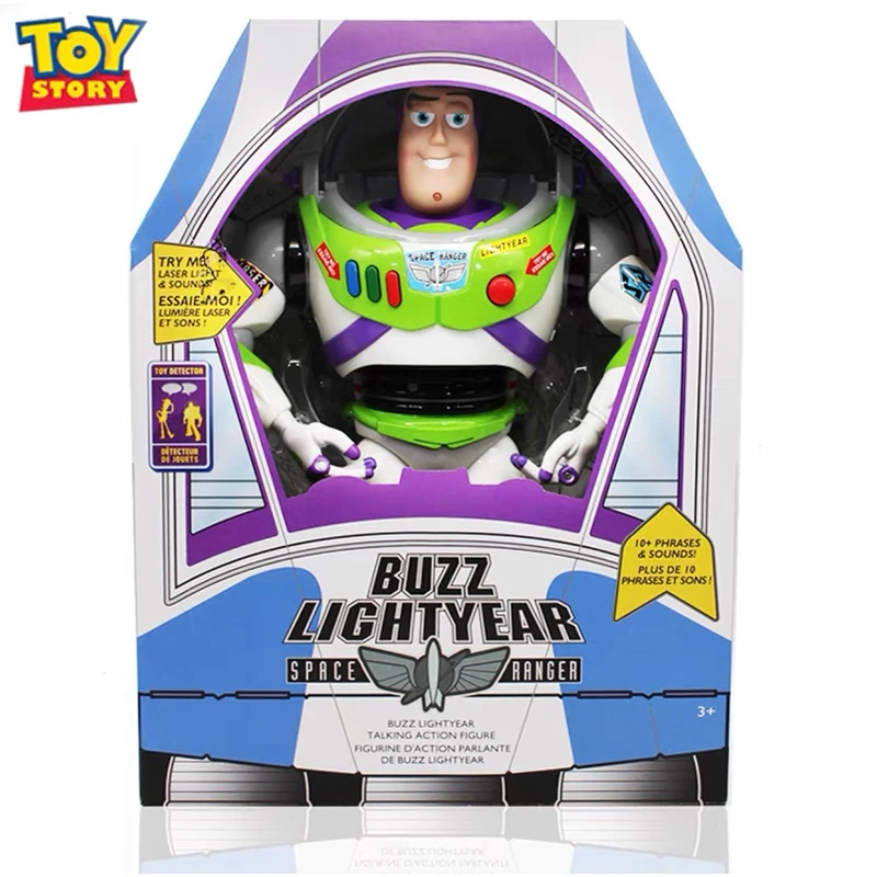 

Disney Toy Story Buzz Lightyear Action Figure luminescent Buzz Lightyear Soundable Amine Figure Dolls Kids Toys Birthday Gifts