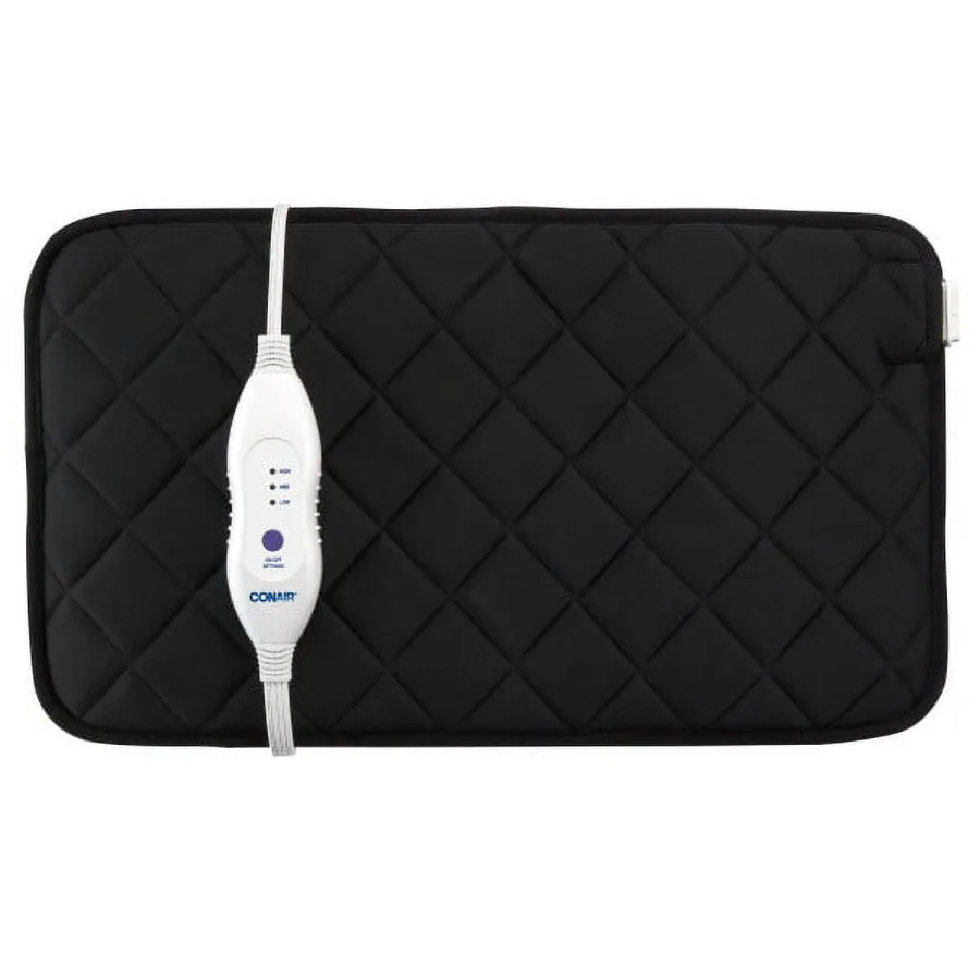 

Большая грелка из пены с эффектом памяти 20,5 x 11,5 с удобной крышкой, которую можно стирать в машине, для облегчения спины, шеи и плеч, идеально подходит для дома