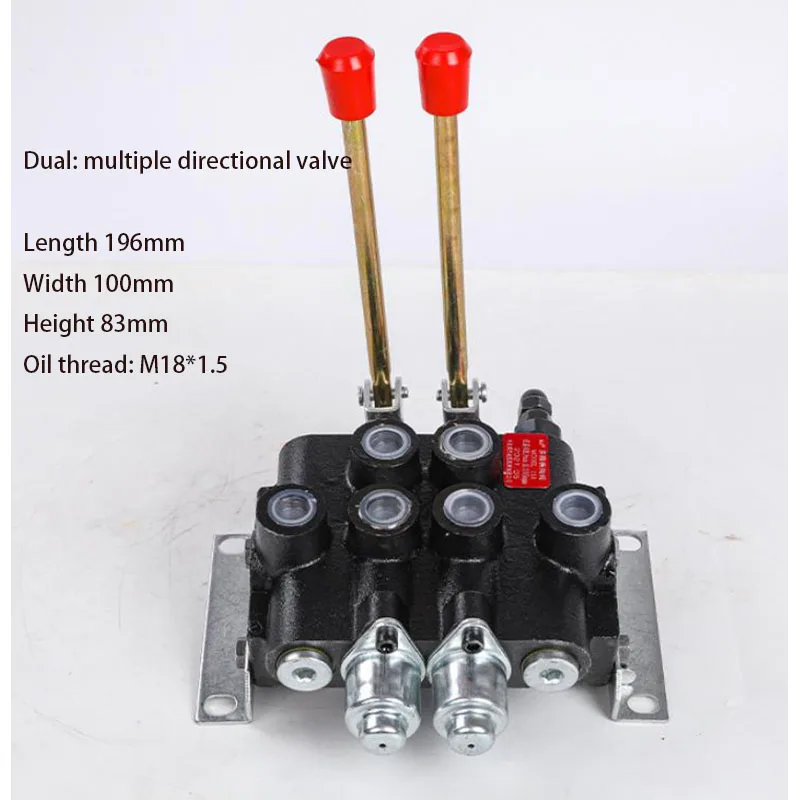 ZS1-L118 Series Multiway Valve Manual Hydraulic Multiway Valve Distributor