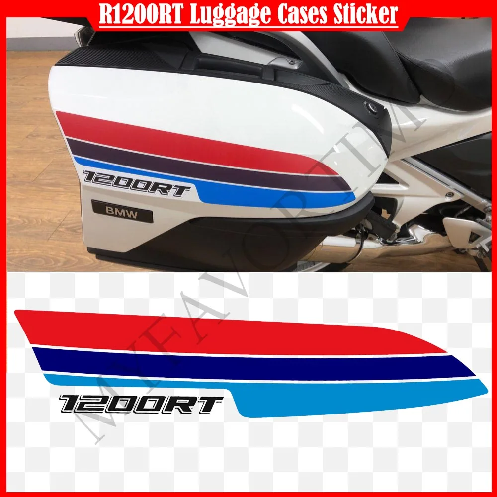 For BMW R1200RT 1200 RT Motorcycle Tank Pad Fairing Fender Trunk Luggage Cases Protector Grips Kit Knee Wheels Stickers Decals