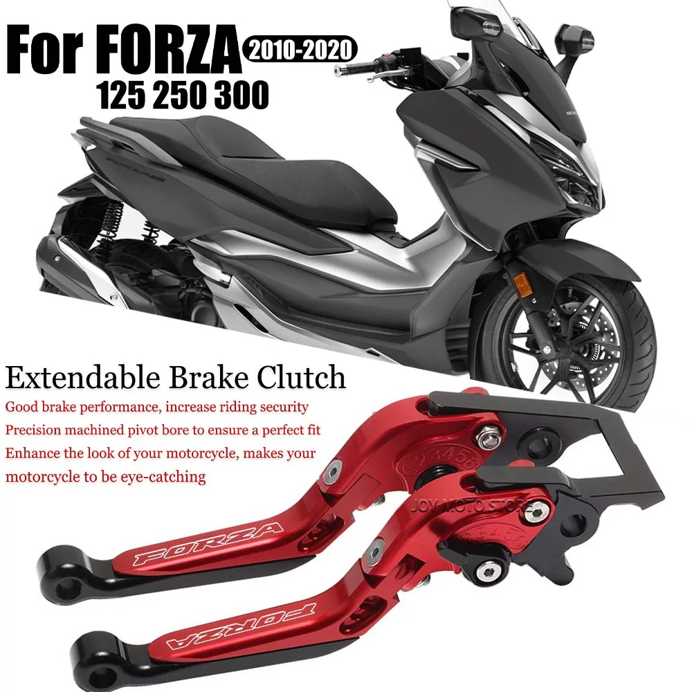 

For Honda forza 125 250 300 2010-2020 Motorcycle Accessories CNC Adjustable Folding Extendable Brake Clutch Levers Handle