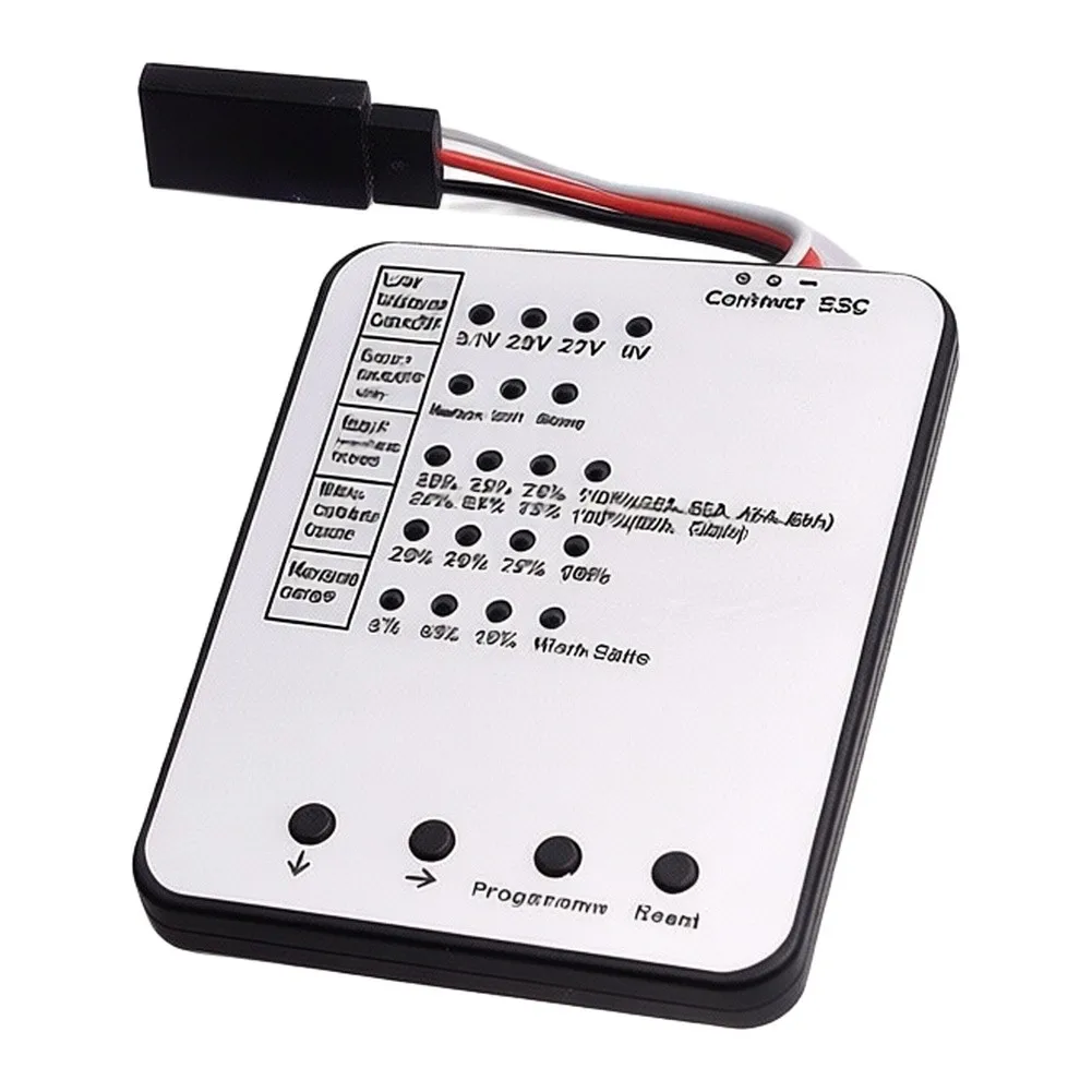 LED For Esc Programming Card For 25A 35A 45A 60A 80A 120A Waterproof Brushless For Esc RC Car Aircraft Electronic Controller