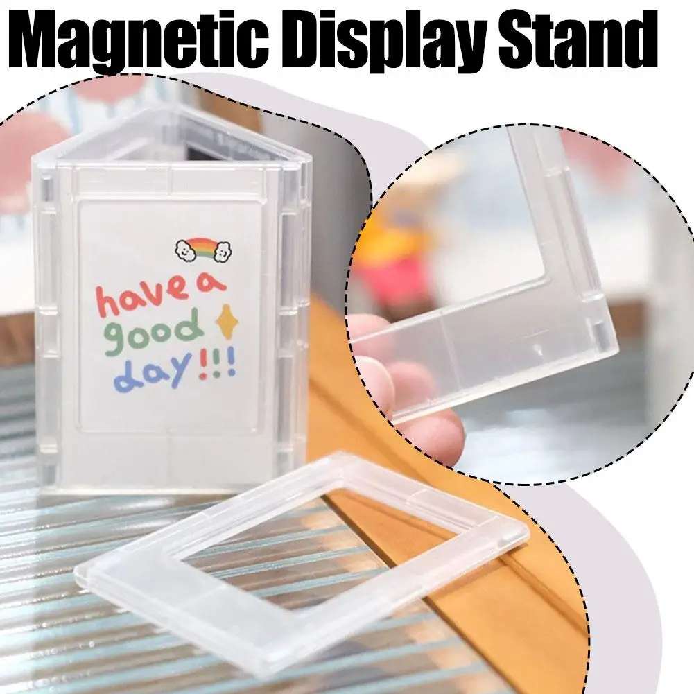 3-inch Magnetic Photo Frame Suitable For Kodak C210R/P210R Simple Adsorbable Display Stand Diy Assembled Photo Storage Stan J4V9