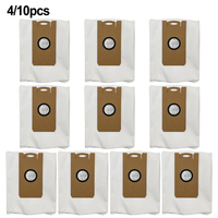4/10PCS Reusable Dust Bag For Ultenic MC1 Robot Vacuum Cleaner Non-woven Fabric Dust Bag Home Clean Tool Spare Accessories