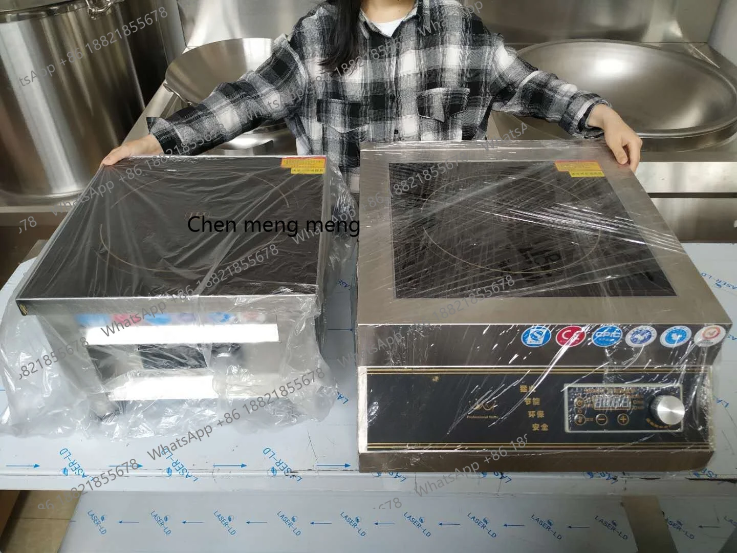 Desktop-Flachherd, kommerzieller elektromagnetischer Herd, heißer Herd, Hotel, kommerzieller Induktionsherd, energiesparend und effizient