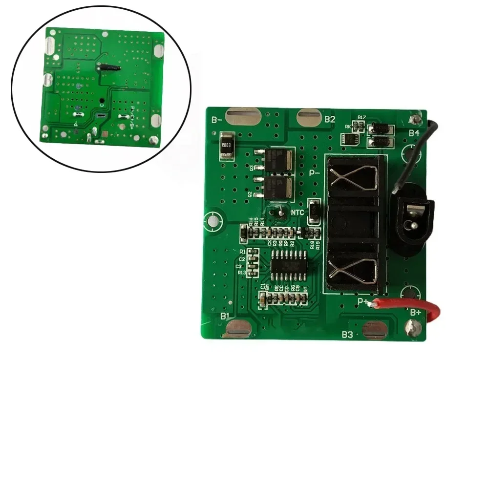 

1 Pc 5S 12A 21V Li-ion Battery Protection Board Cell Charge Protection Board W DC Connector For Power Tools Accessories