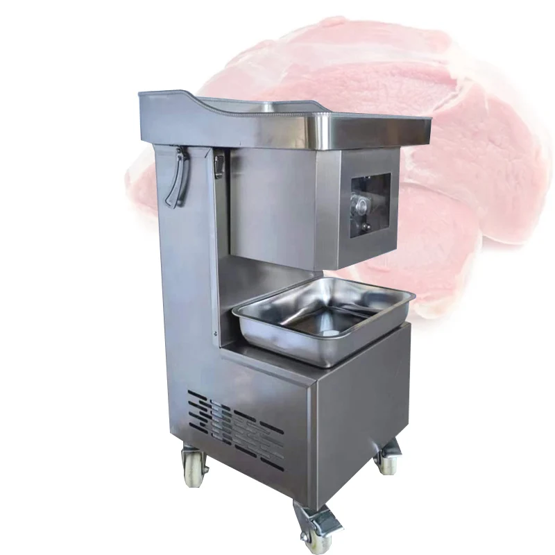 

Fresh Beef Slicer/Pork Meat Mutton Cutting Slicing Machine/Fresh Meat Strip Cutter meat shreds cutter