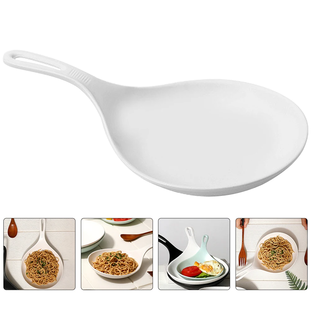 

Handle Picking Dish Large Food Dishwasher Safe Salad Serving Platter Portable Snack Bowl Microwave Safe for Parties