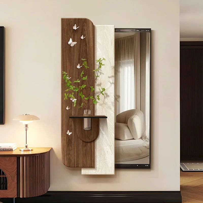 

Aesthetic Big Mirror Displays Luxe Flexible Ornament Mirror Modern Organizer Decorazioni Casa Home Furniture Decoraction