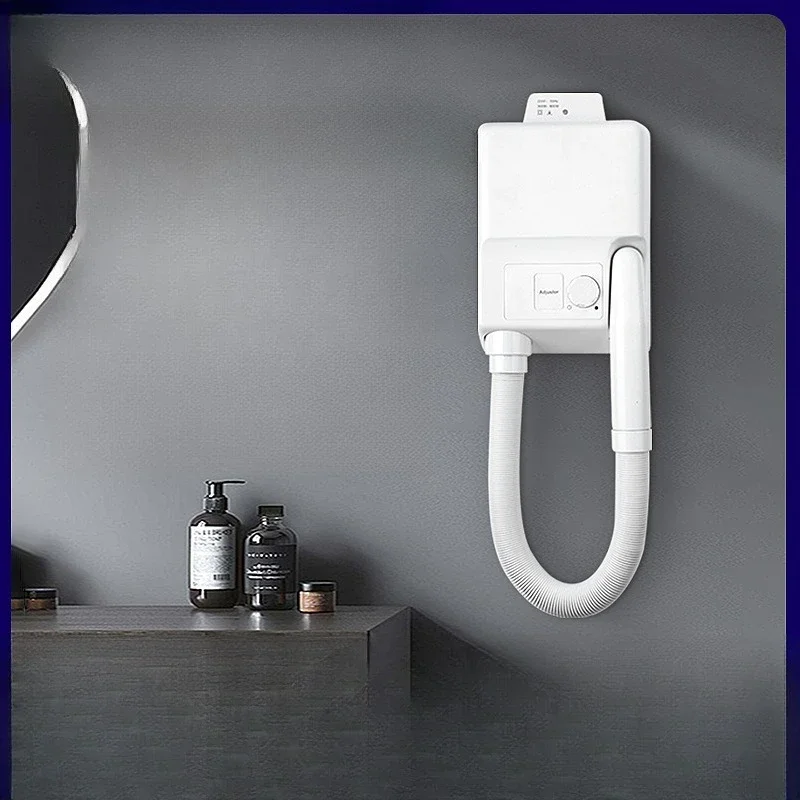 

Household silent dry hair dryer thermostatic wall mounted hair dryer