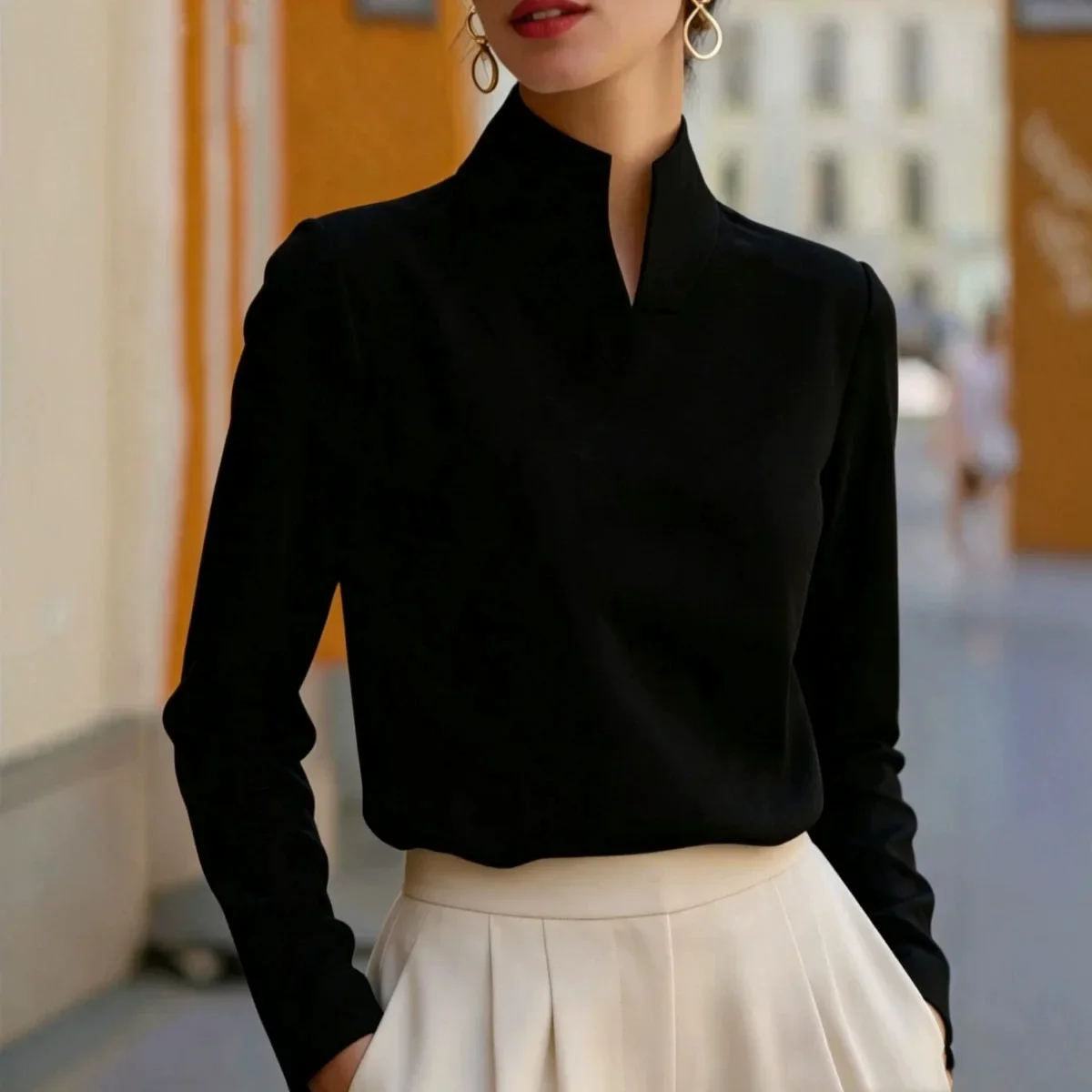 Thumbnail 4 - #1 Cheapest Office Work Blouses Deals You Can Get