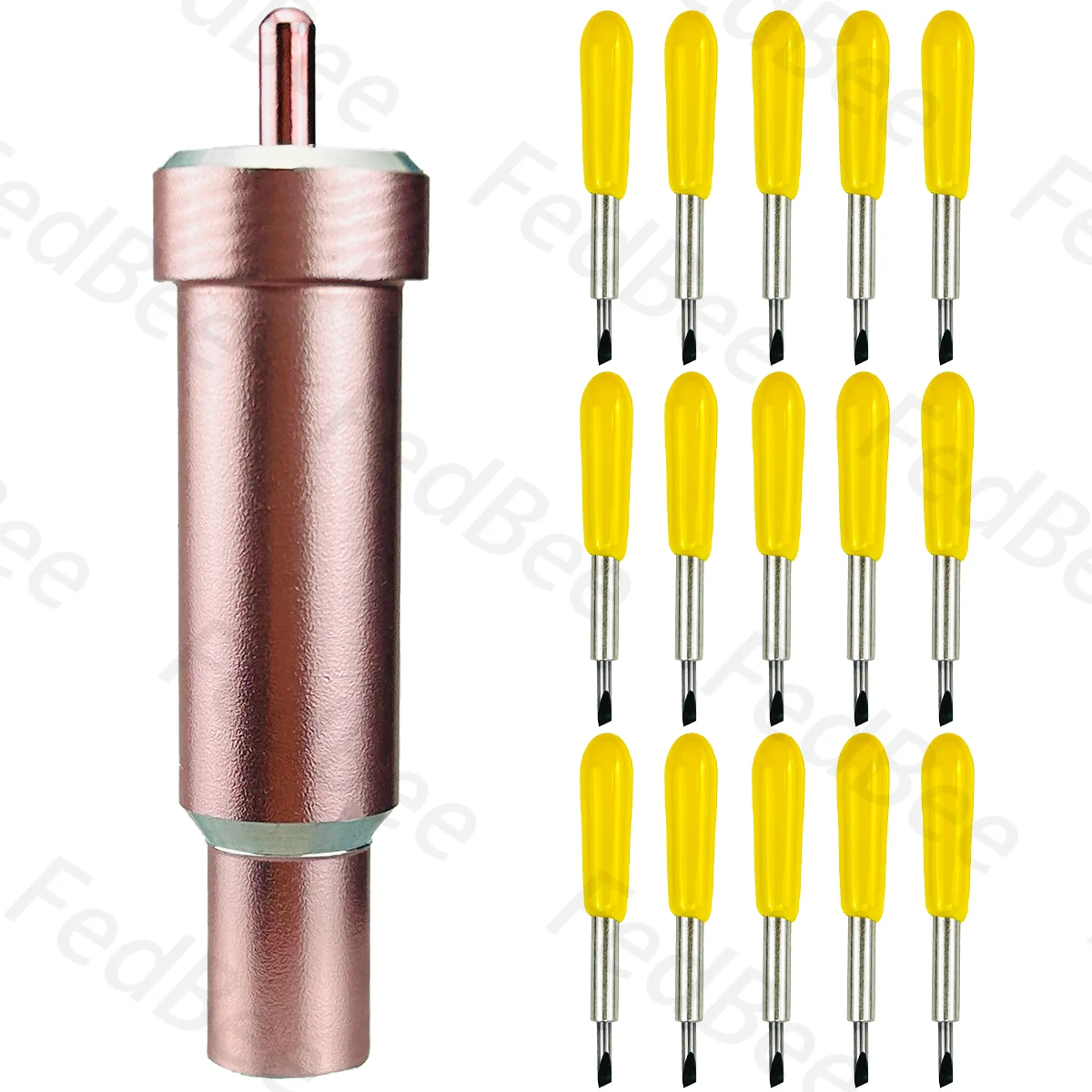 

15pcs 30° Vinyl Cutter and 1pc Housing for Cricut Maker 3/2/1 Explore 3/2/1 Air Venture Pink