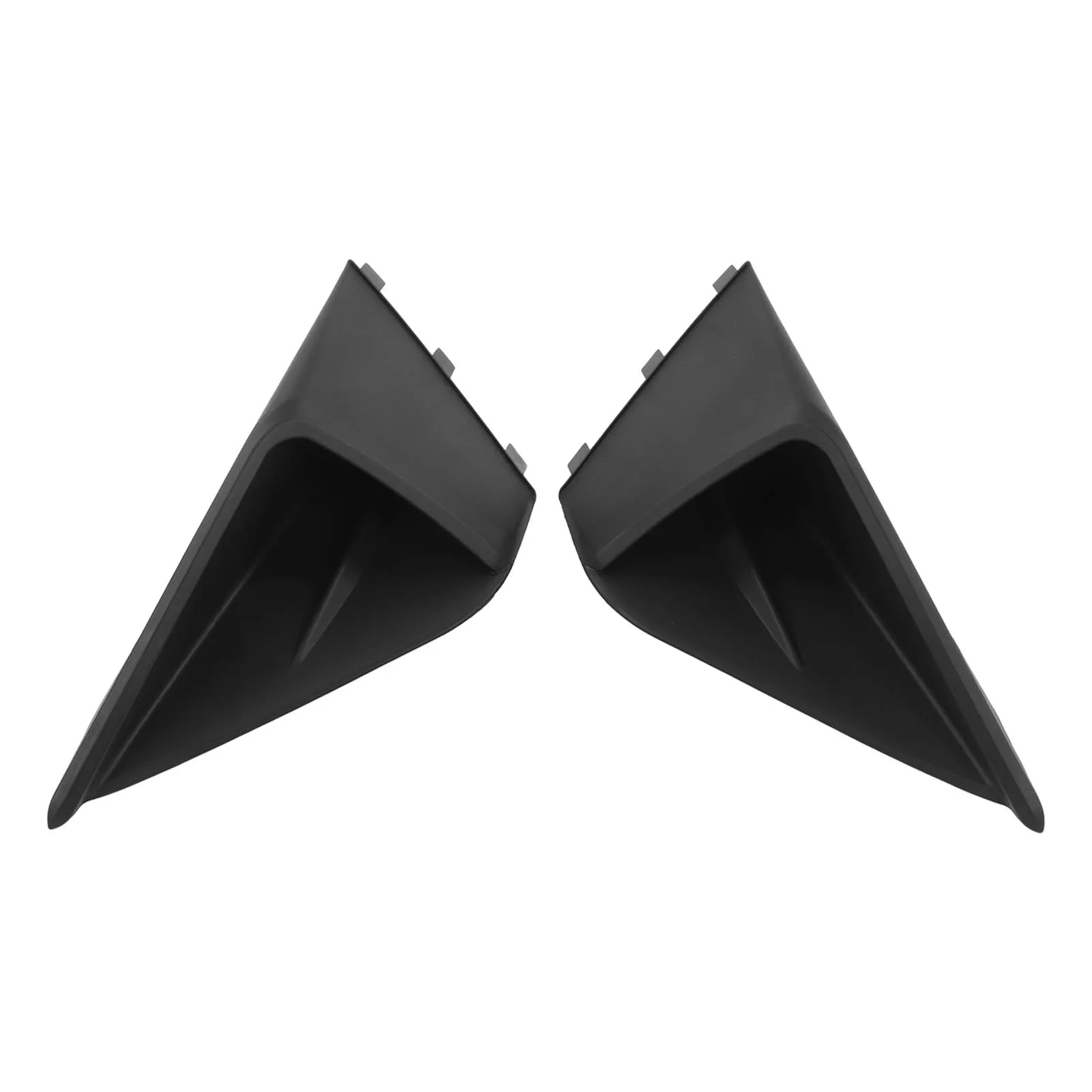 Pair ABS Front Bumper Air Vent Covers, Left Right Air Inlet Decor Panels For Ford Mustang 2018‑2020 Front Body Modification Part