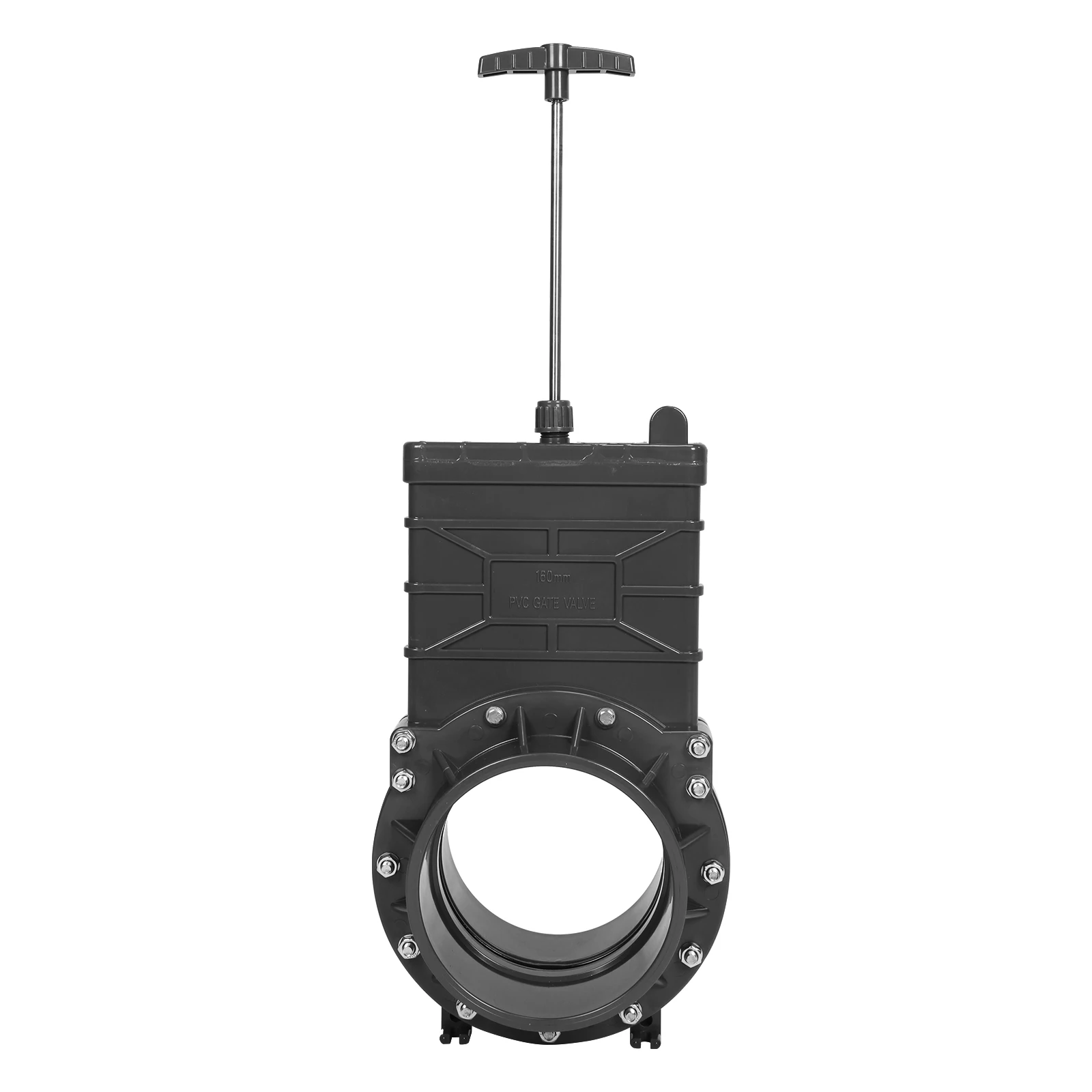 

Sliding Gate Valve RV TRAILER VAN Spigot Valve Assembly UPVC Waste Sewer Valve