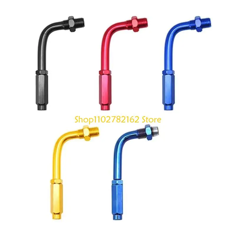 

547B Brake Cable Adjuster Brake Guides MTB Bike Brake Shifter Aluminum Inner Cable 90° Elbow Adjuster