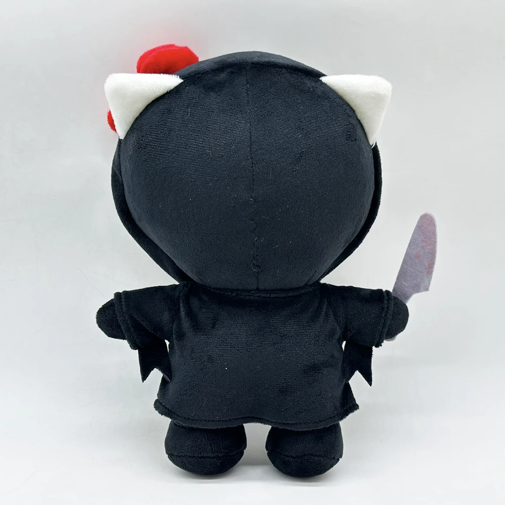 2026 New KT Ghostface Figure Halloween Doll Halloween Decoration Cool Ghost Cat Horror Movie Periphery Halloween Christmas Gifts